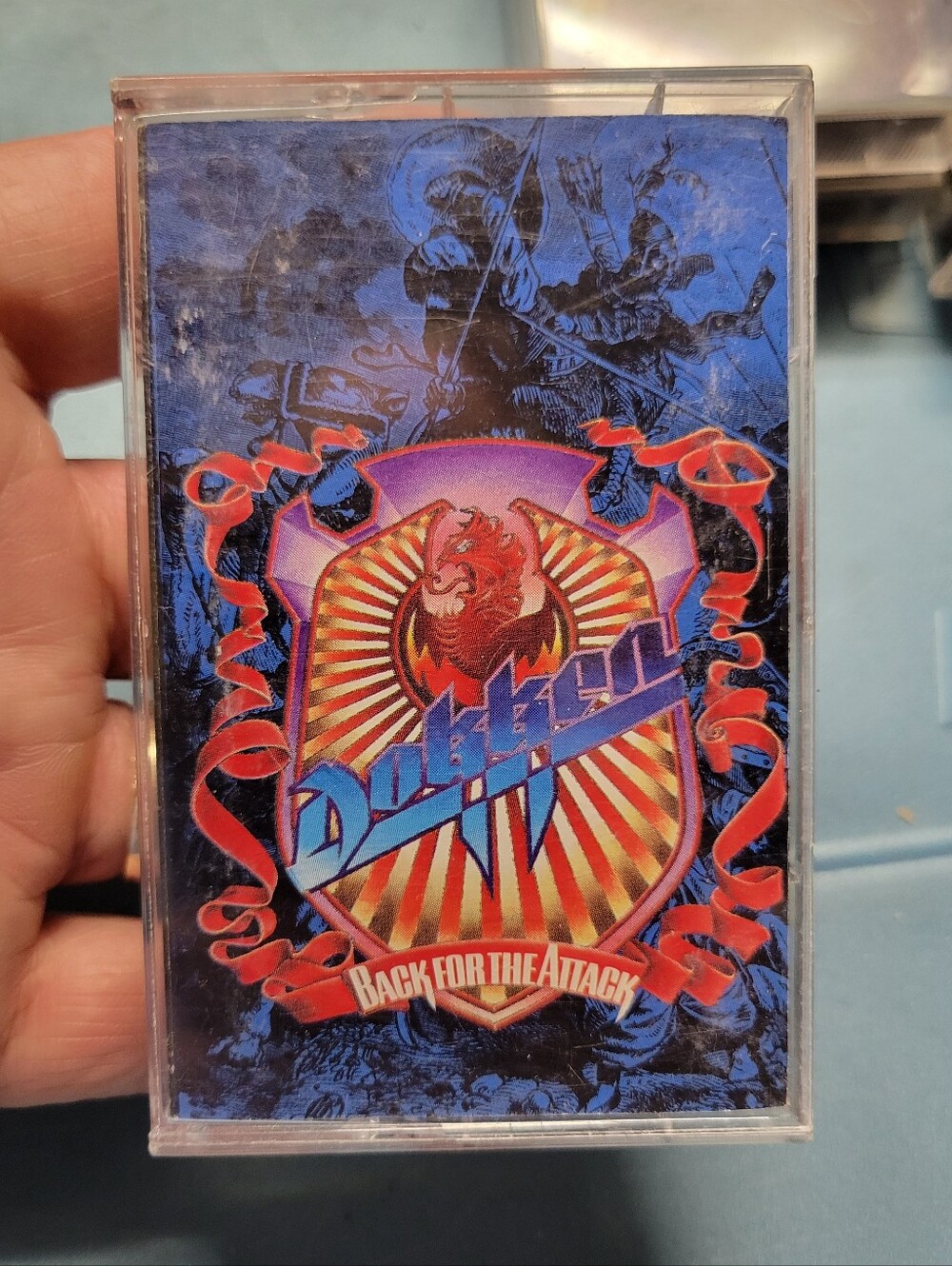 Dokken - Back for the Attack - 1987 Cassette Tape Elektra/Asylum WEA Canada